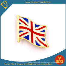 Bandera del Reino Unido Badge como recuerdo en el precio bajo